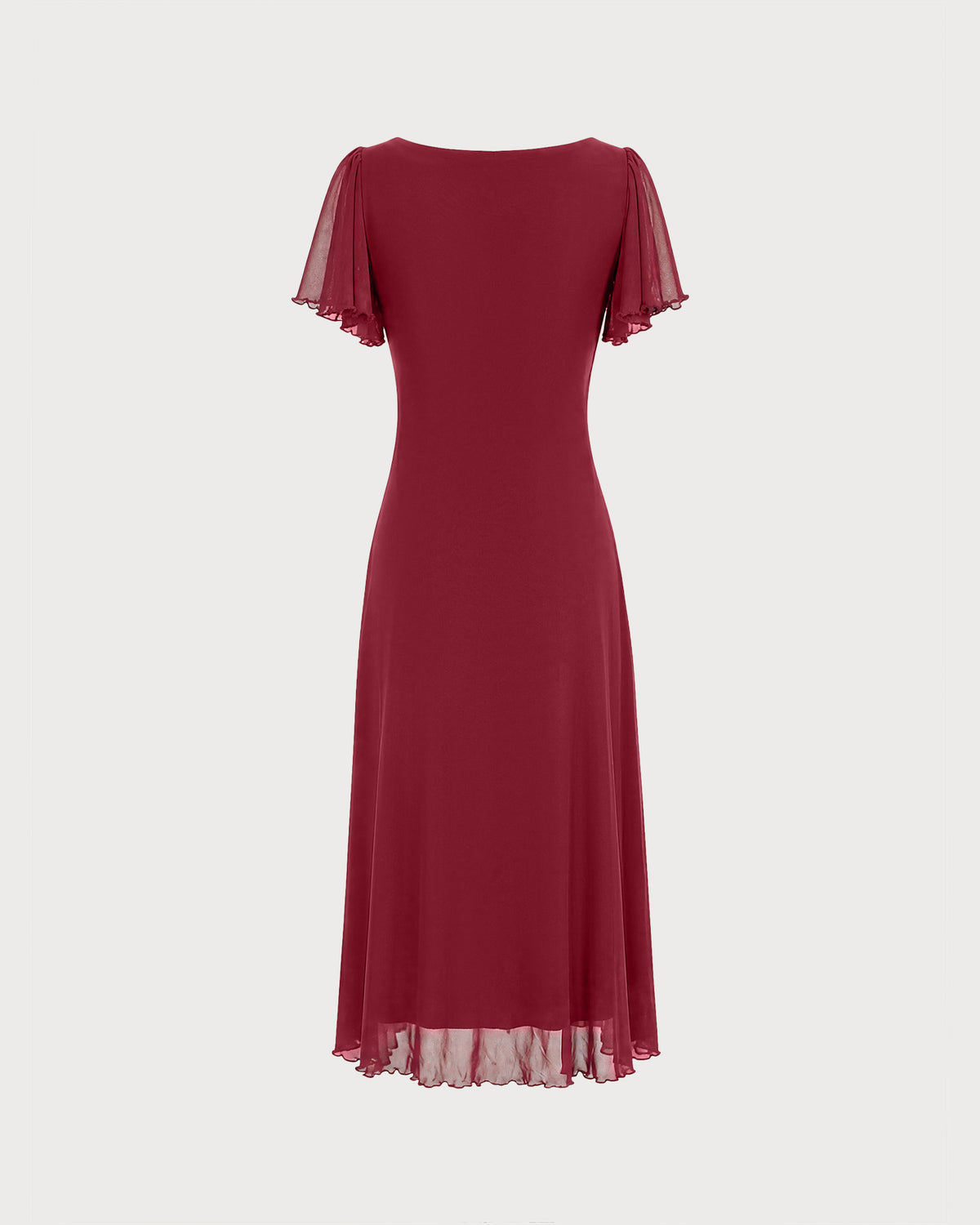Women's Knitted Polyester Midi Dresses - RIHOAS - 13