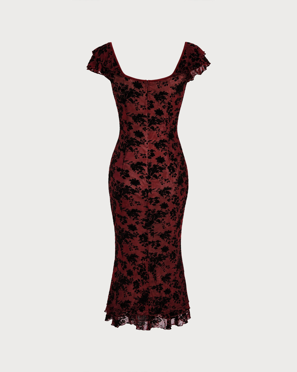 Women's Knitted Polyester Midi Dresses - RIHOAS