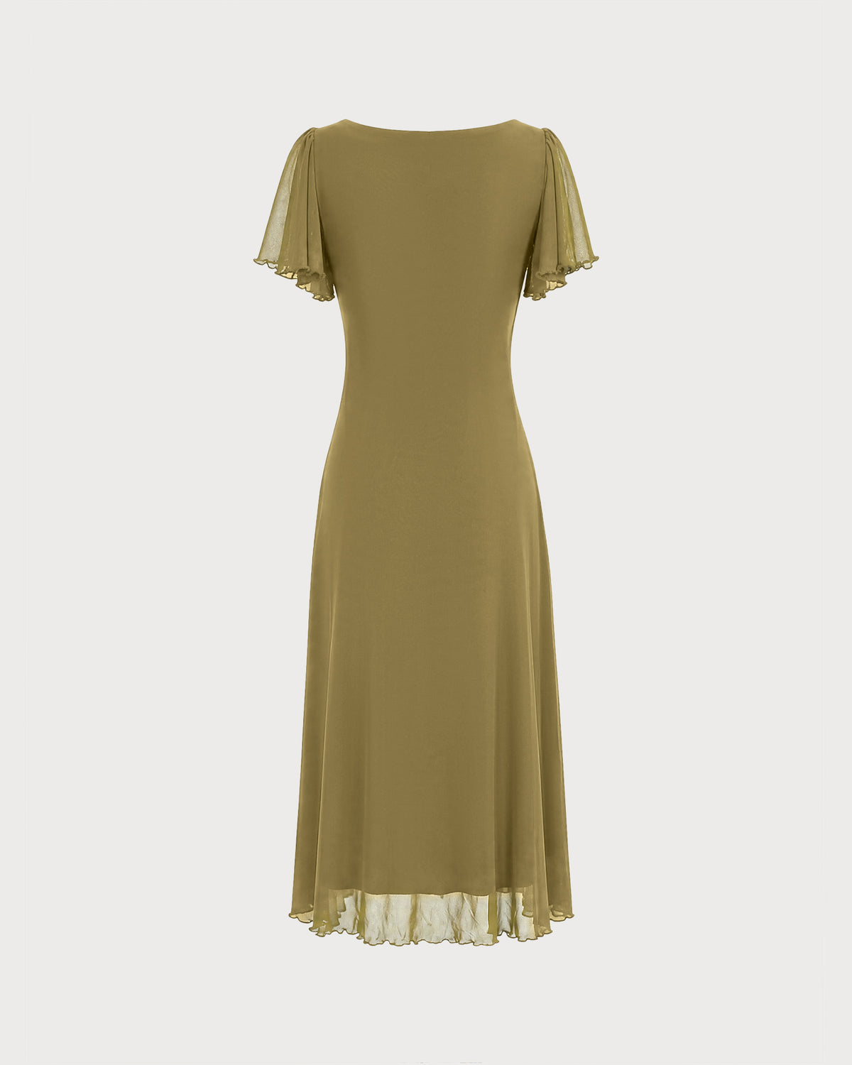 Women's Knitted Polyester Midi Dresses - RIHOAS - 18