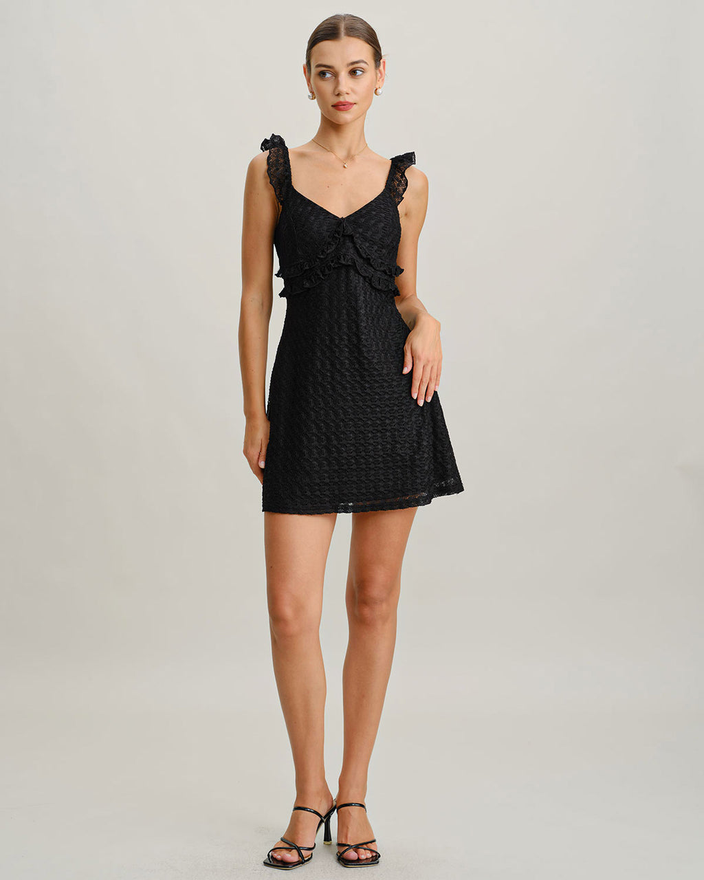 Women's Knitted Polyester Mini Dress Dresses - RIHOAS