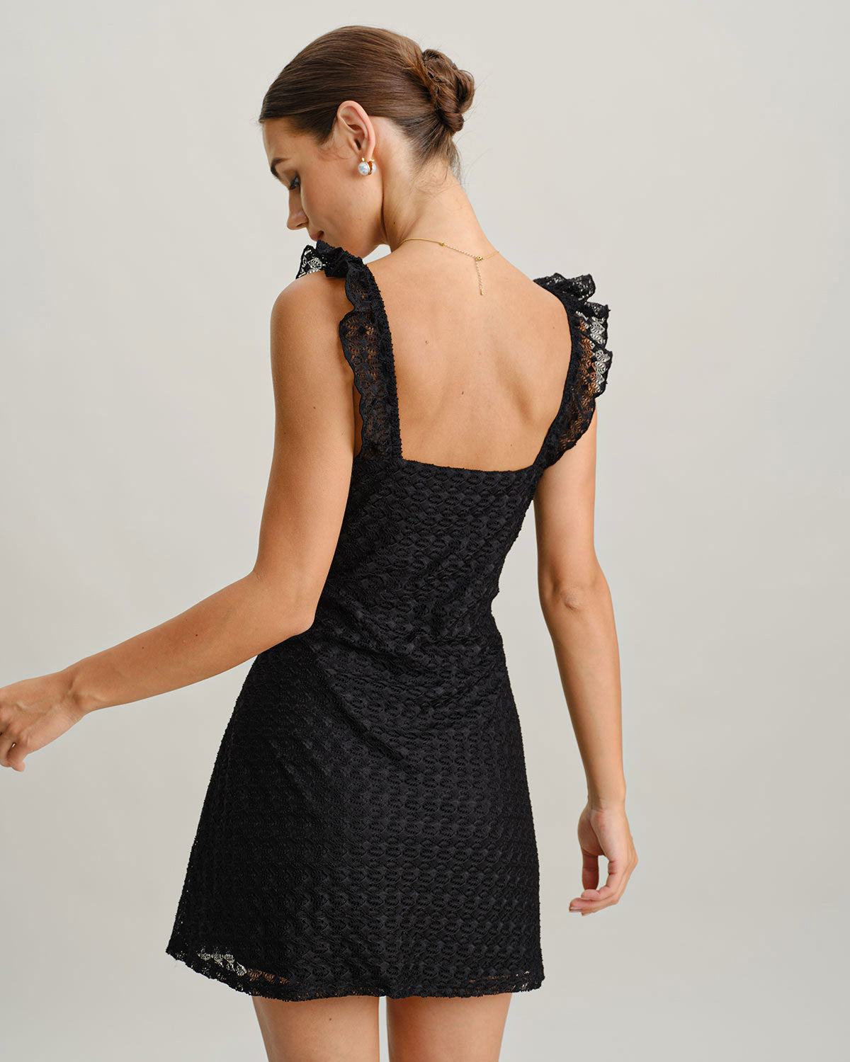 Women's Knitted Polyester Mini Dress Dresses - RIHOAS