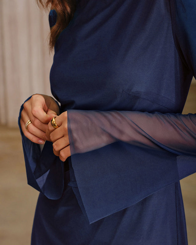 Women's Knitted Polyester Mini Dress Dresses - RIHOAS