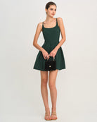 Women's Knitted Polyester Mini Dress Dresses - RIHOAS