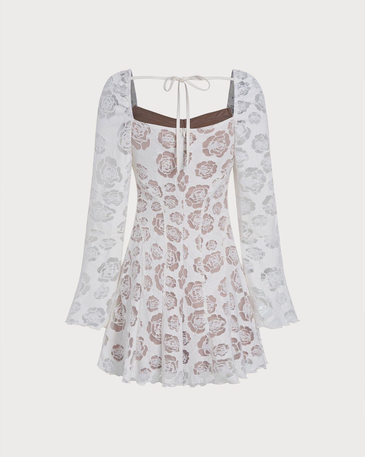 Women's Knitted Polyester Mini Dress Dresses - RIHOAS