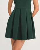 Women's Knitted Polyester Mini Dress Dresses - RIHOAS