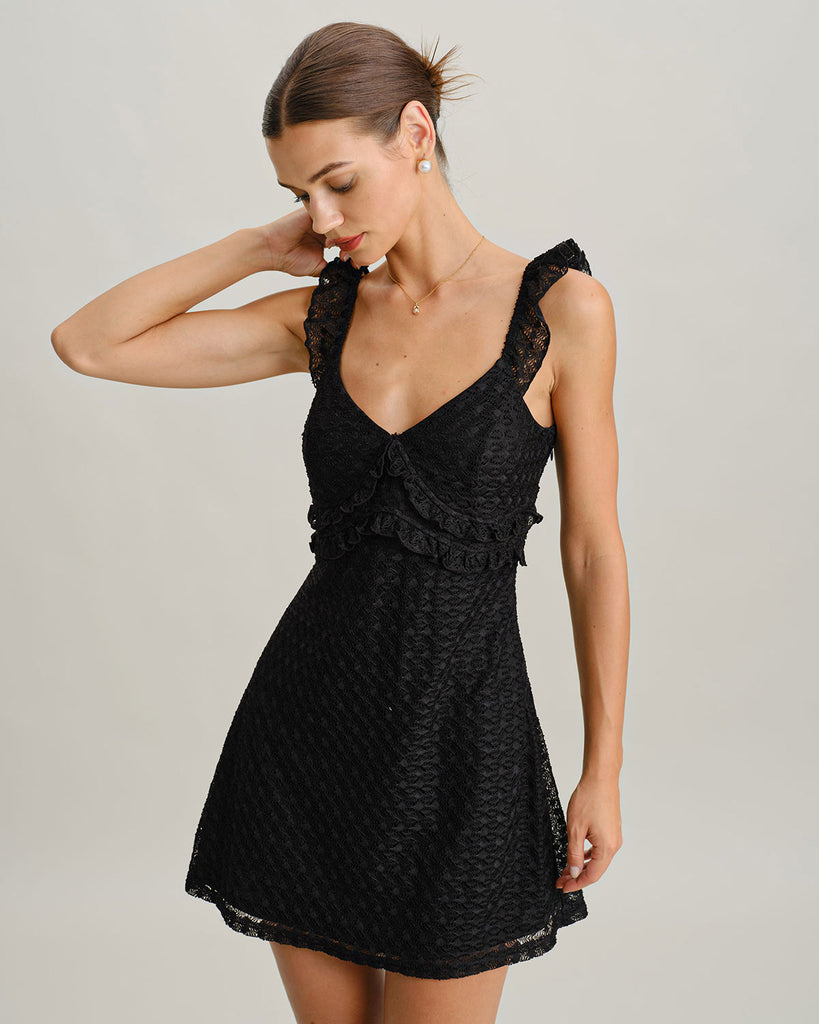 Women's Knitted Polyester Mini Dress Dresses - RIHOAS
