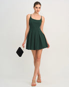 Women's Knitted Polyester Mini Dress Dresses - RIHOAS