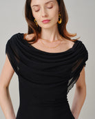 Women's Knitted Polyester Mini Dresses Dresses - RIHOAS
