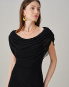 Women's Knitted Polyester Mini Dresses Dresses - RIHOAS