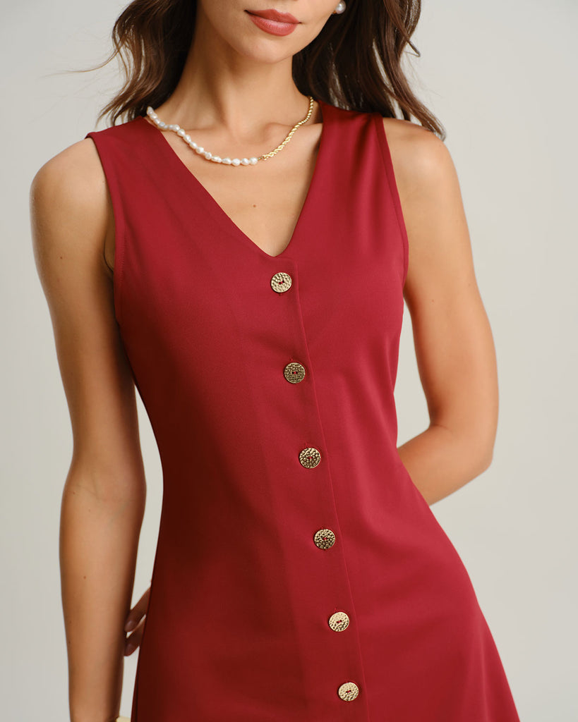 Women's Knitted Polyester Mini Dresses Dresses - RIHOAS