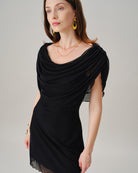 Women's Knitted Polyester Mini Dresses Dresses - RIHOAS