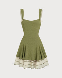 Women's Knitted Polyester Mini Dresses Dresses - RIHOAS