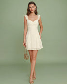 Women's Knitted Polyester Mini Dresses Dresses - RIHOAS