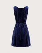 Women's Knitted Polyester Mini Dresses - RIHOAS - 06