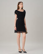 Women's Knitted Polyester Mini Dresses Dresses - RIHOAS