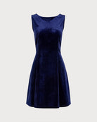 Women's Knitted Polyester Mini Dresses - RIHOAS - 05