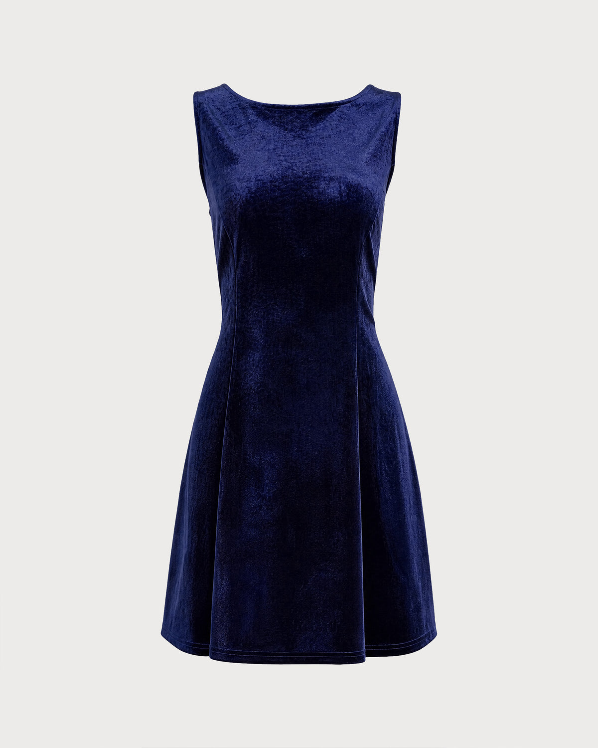 Women's Knitted Polyester Mini Dresses - RIHOAS - 05