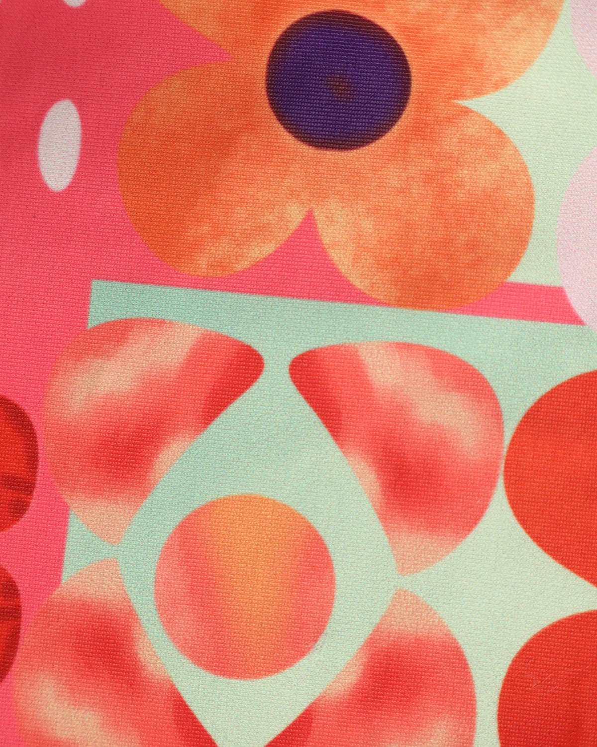 Women's Knitted Polyester One-Piece Swimsuit One-Pieces - RIHOAS