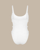 Women's Knitted Polyester One-Piece Swimsuit - RIHOAS - 03