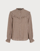 Women's Knitted Polyester Shirt Tops - RIHOAS