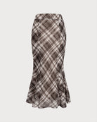 Women's Knitted Polyester Skirt Bottoms - RIHOAS