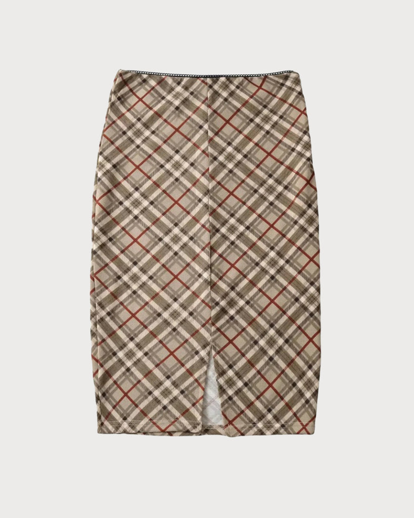 Women's Knitted Polyester Skirt Bottoms - RIHOAS