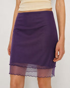 Women's Knitted Polyester Skirt Bottoms - RIHOAS