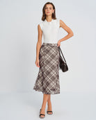 Women's Knitted Polyester Skirt Bottoms - RIHOAS