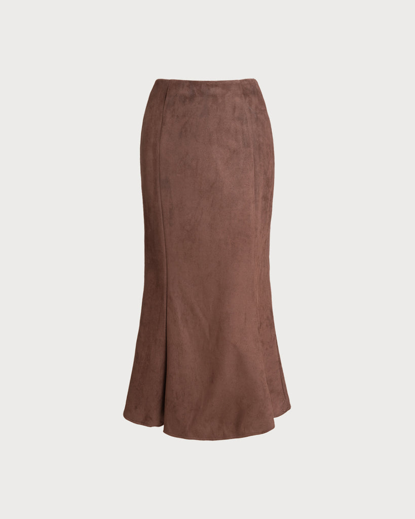 Women's Knitted Polyester Skirt Bottoms - RIHOAS