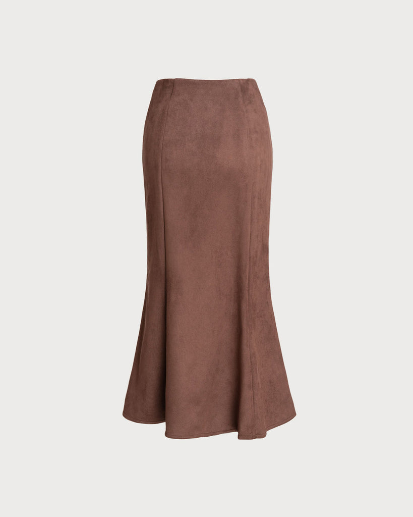 Women's Knitted Polyester Skirt Bottoms - RIHOAS