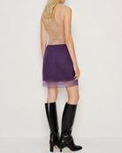 Women's Knitted Polyester Skirt Bottoms - RIHOAS