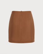 Women's Knitted Polyester Skirt - RIHOAS - 02