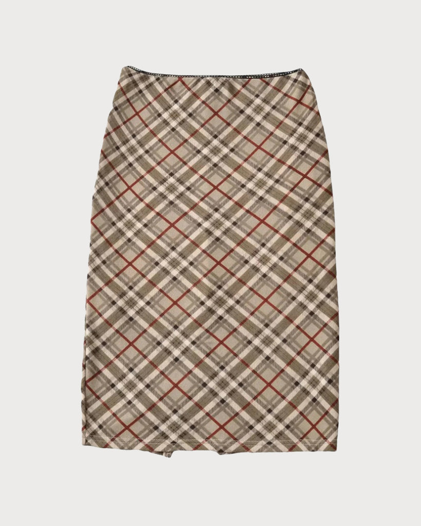 Women's Knitted Polyester Skirt Bottoms - RIHOAS