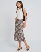 Women's Knitted Polyester Skirt Bottoms - RIHOAS