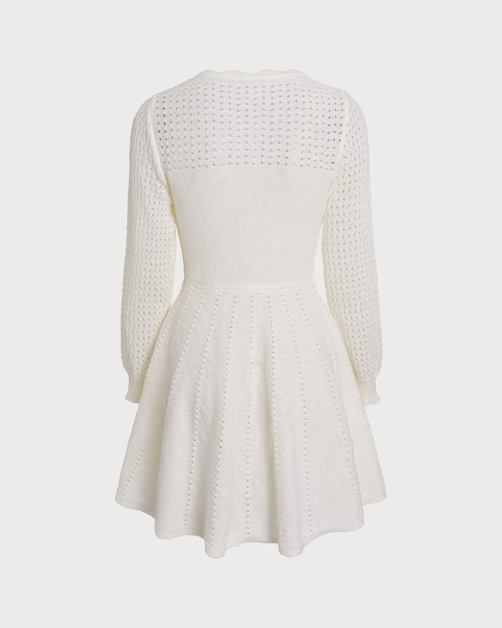 Women's Knitted Polyester Sweater Dress Dresses - RIHOAS