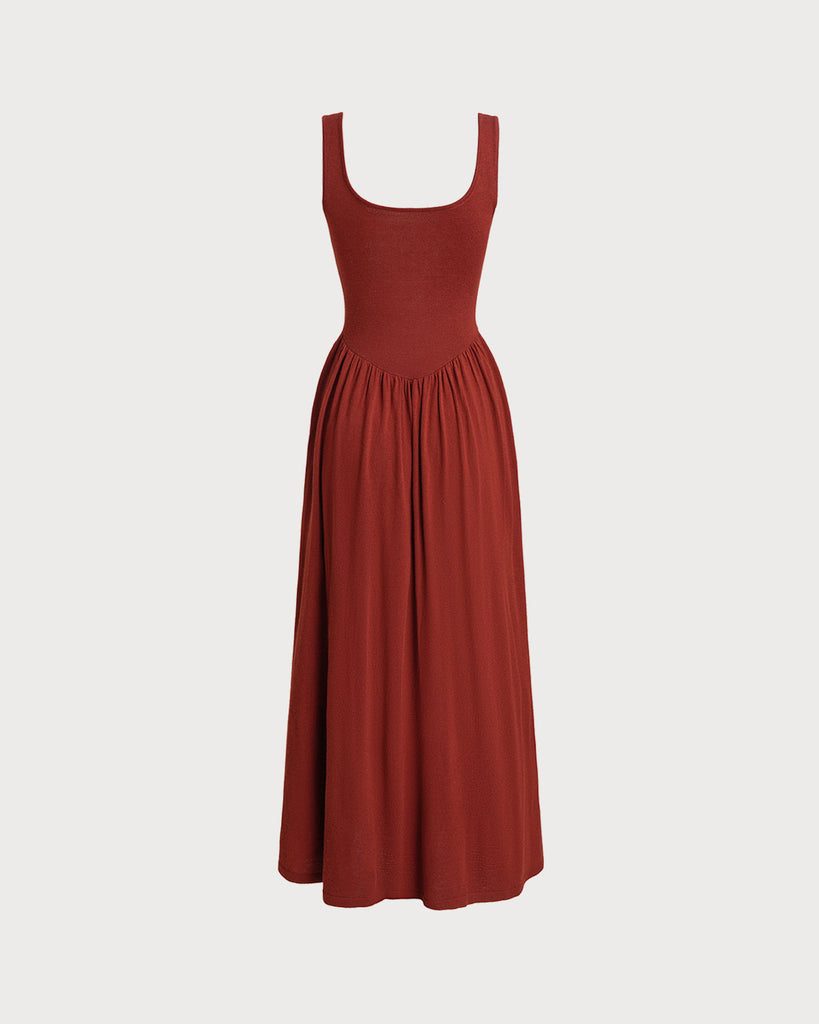 Women's Knitted Polyester Sweater Dress Dresses - RIHOAS
