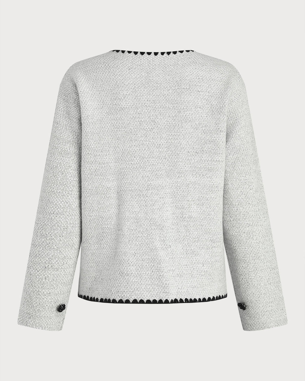 Women's Knitted Polyester Sweater Outerwear - RIHOAS