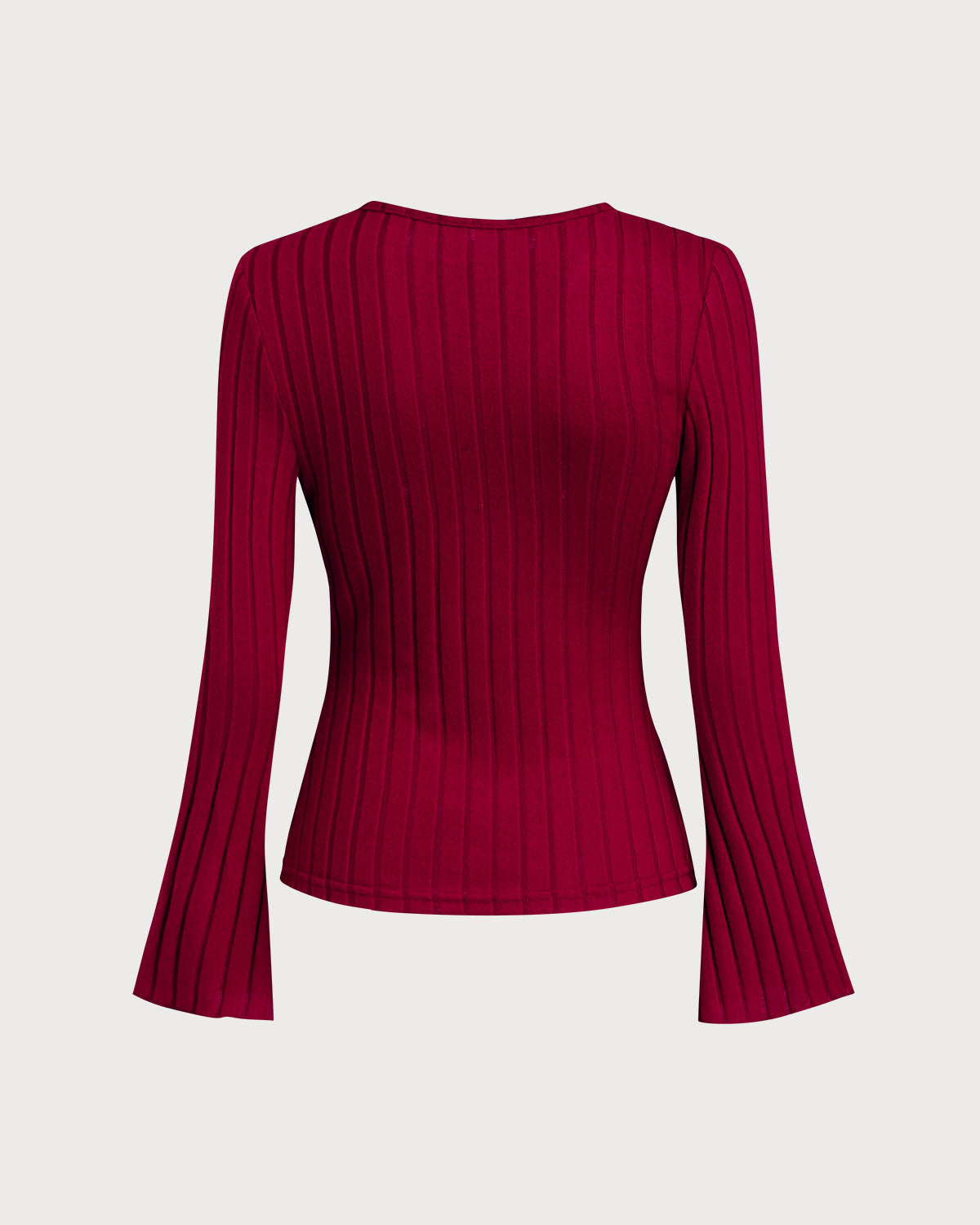 Women's Knitted Polyester Sweater Tops - RIHOAS