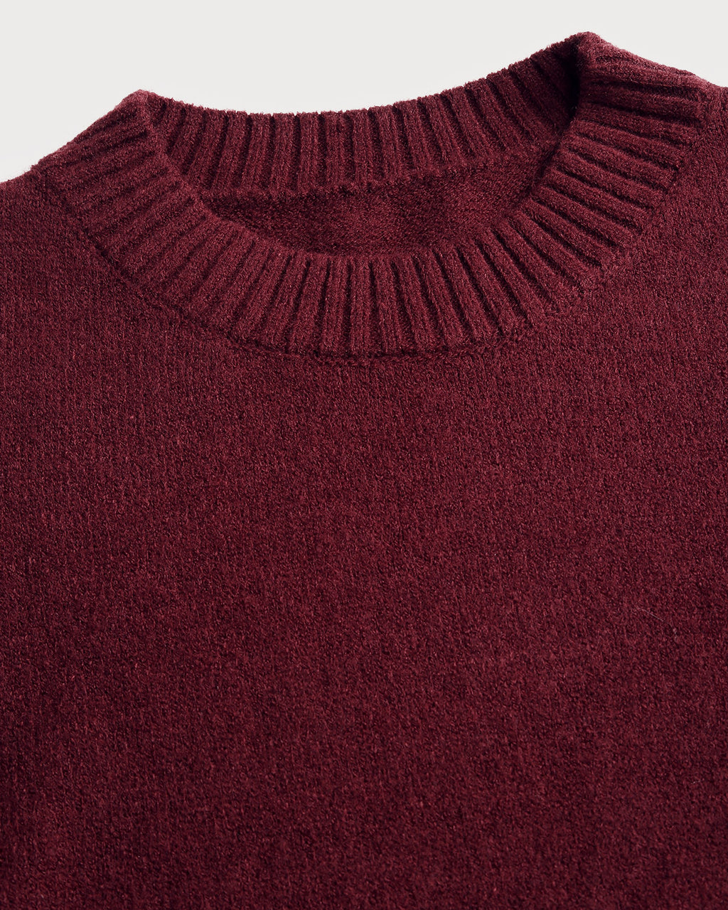 Women's Knitted Polyester Sweater Tops - RIHOAS