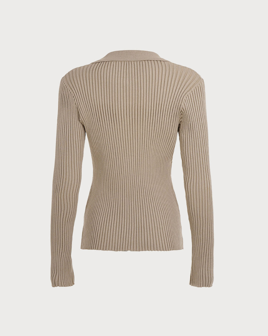 Women's Knitted Polyester Sweater Tops - RIHOAS