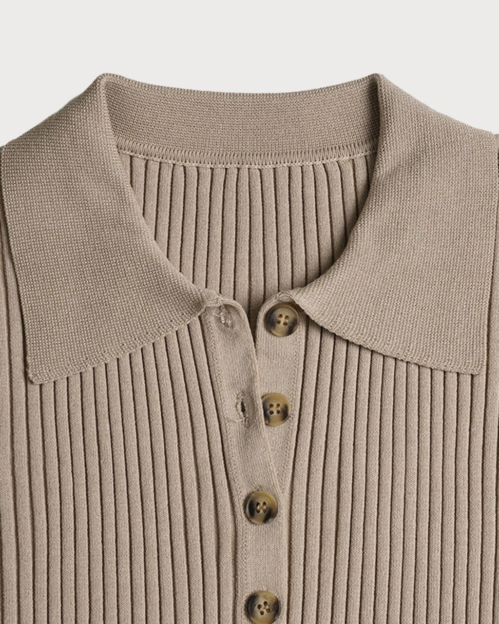 Women's Knitted Polyester Sweater Tops - RIHOAS