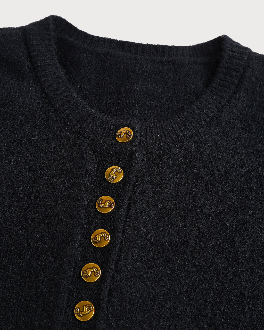 Women's Knitted Polyester Sweater Tops - RIHOAS