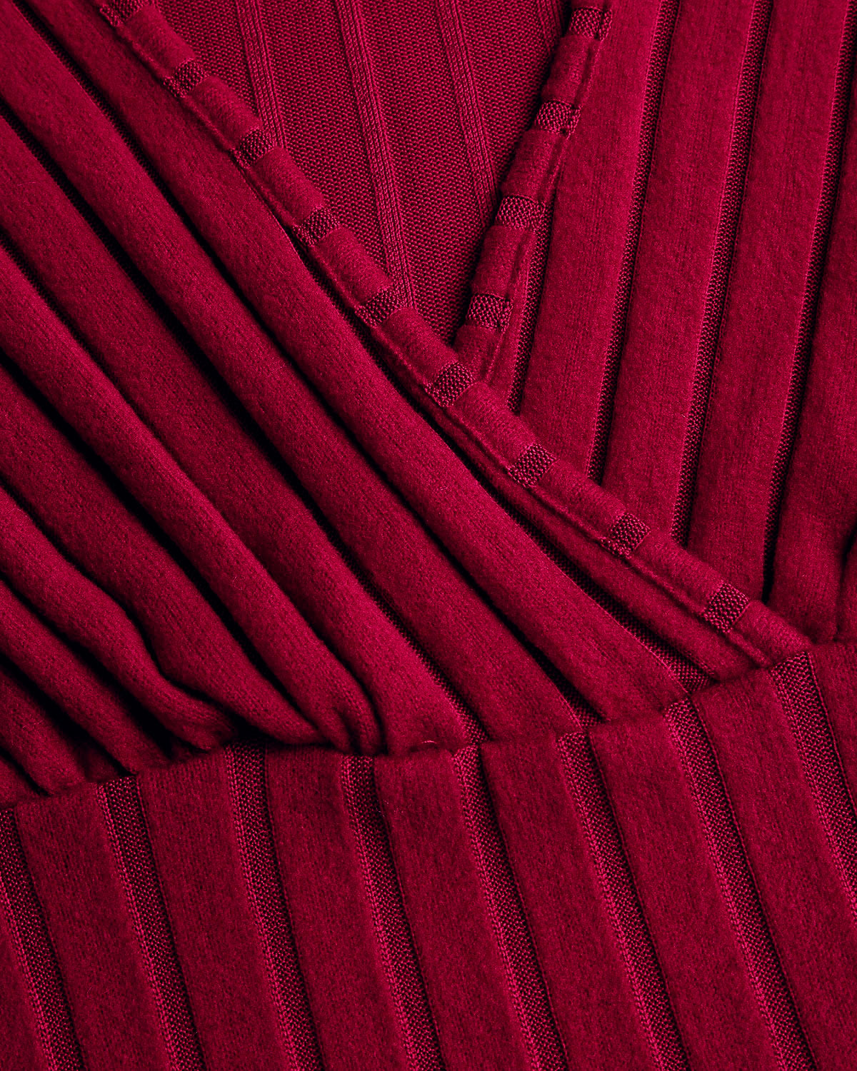 Women's Knitted Polyester Sweater Tops - RIHOAS