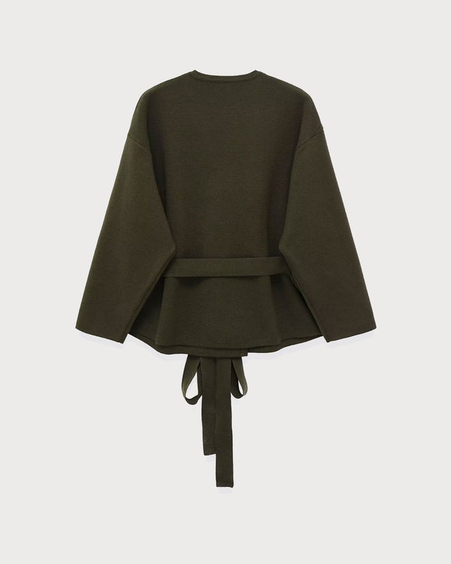 Women's Knitted Polyester Sweater Tops - RIHOAS