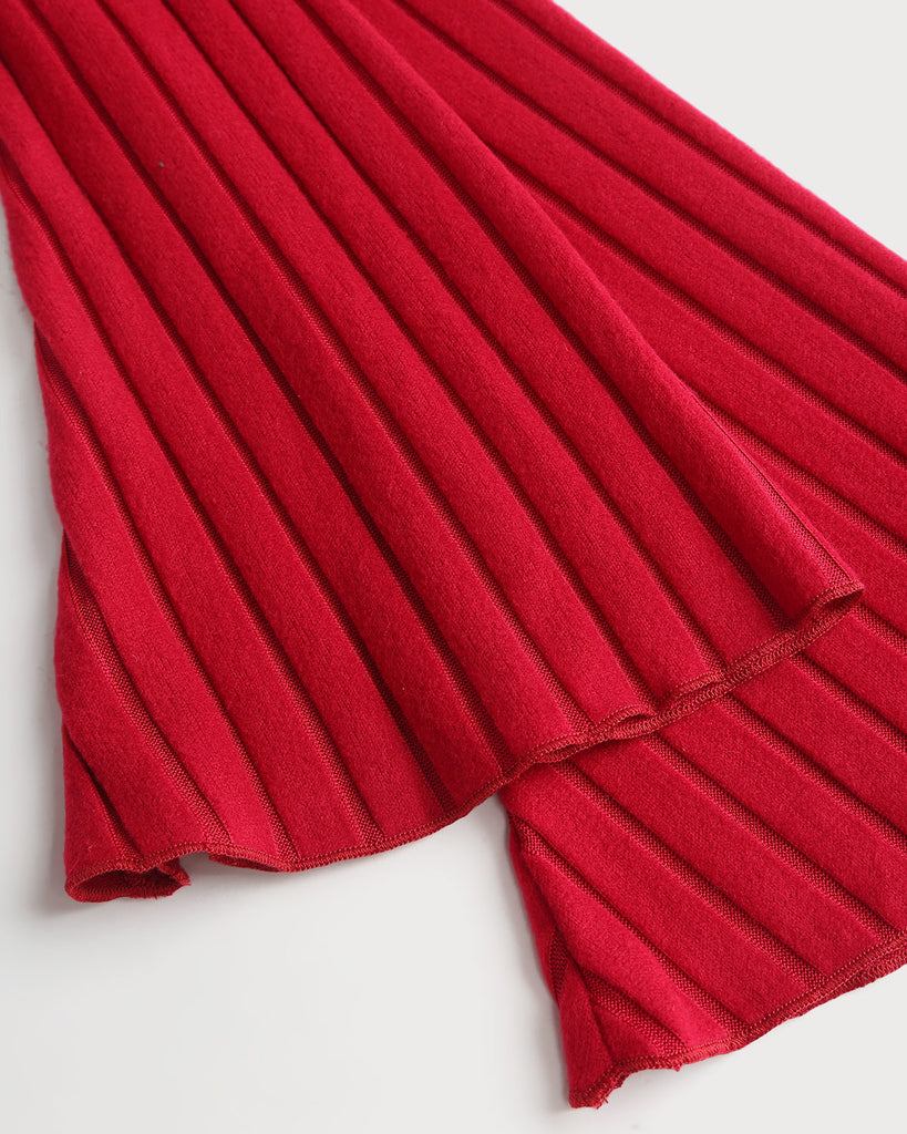 Women's Knitted Polyester Sweater Tops - RIHOAS
