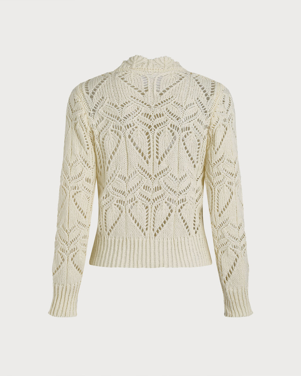 Women's Knitted Polyester Sweater Tops - RIHOAS