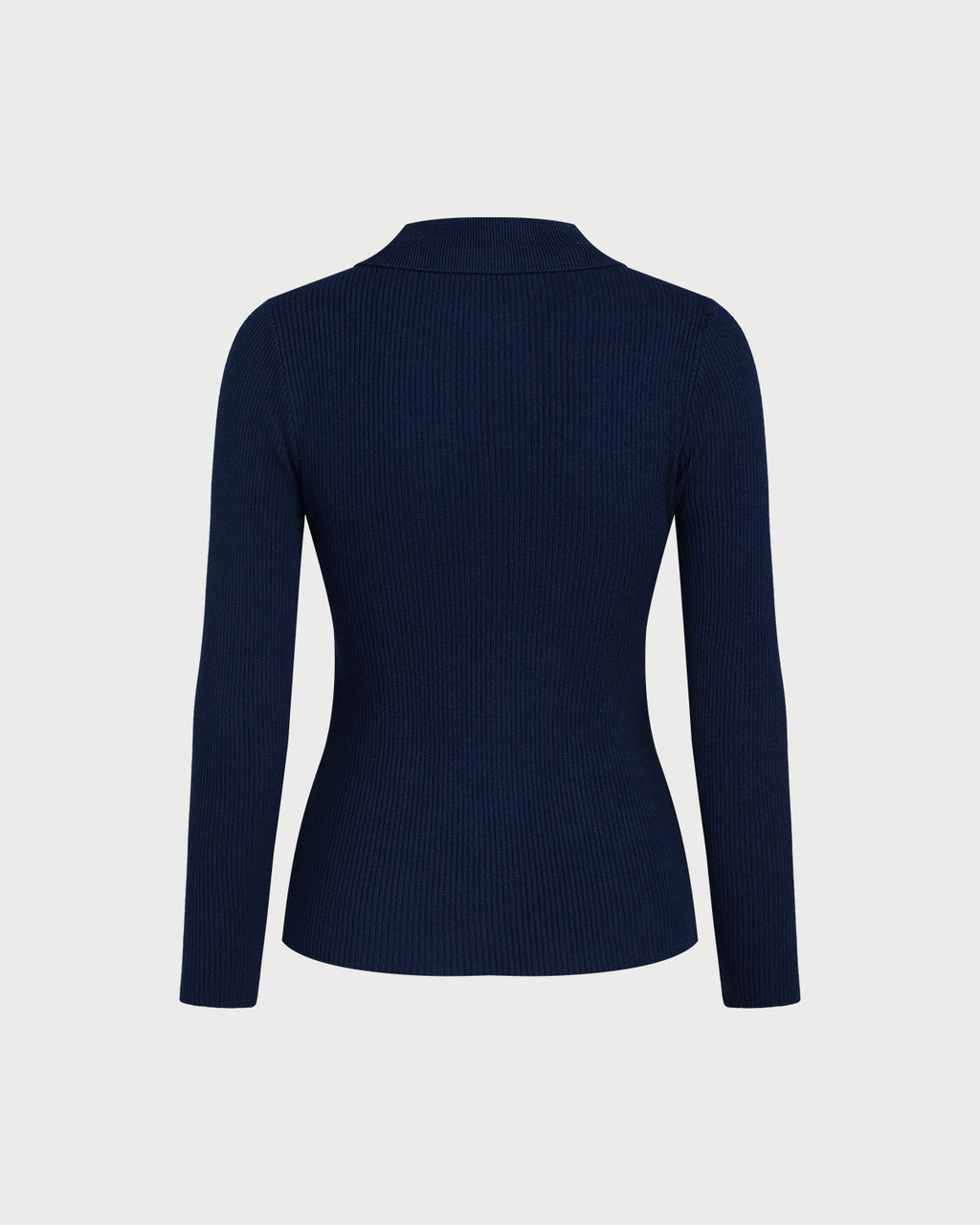 Women's Knitted Polyester Sweater Tops - RIHOAS