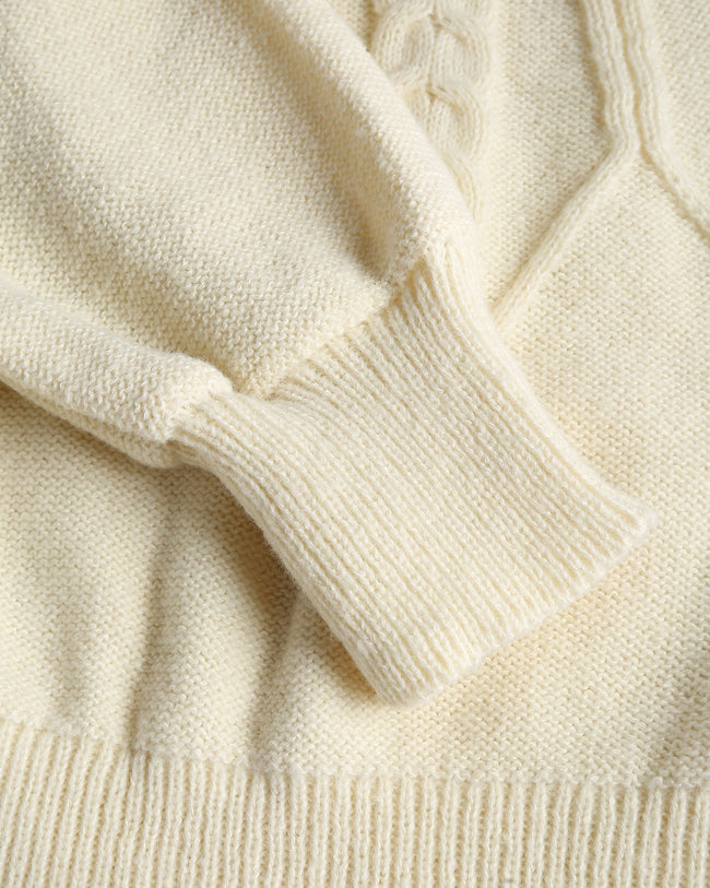 Women's Knitted Polyester Sweater Tops - RIHOAS