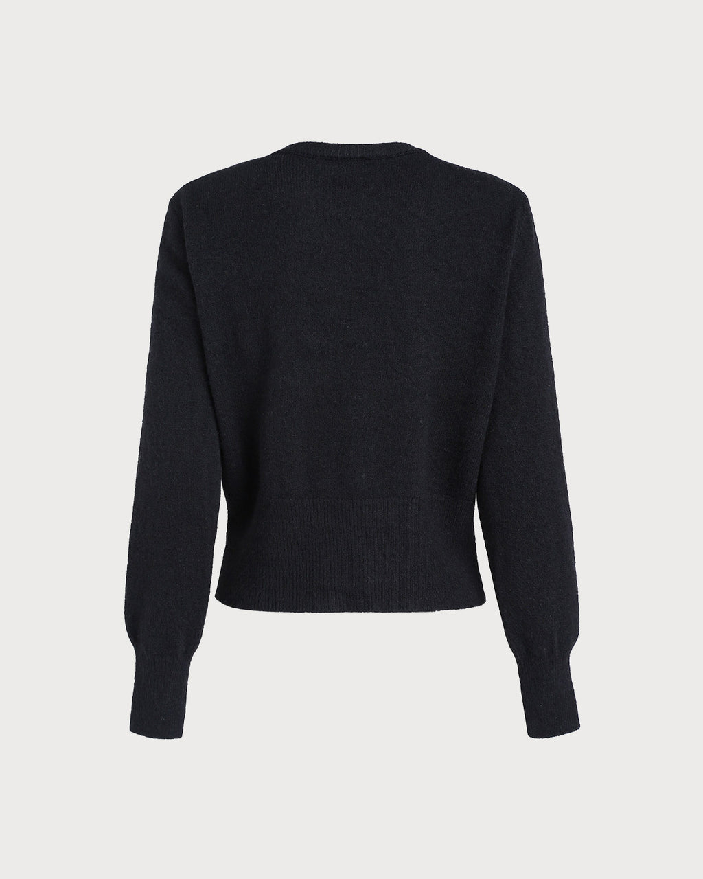 Women's Knitted Polyester Sweater Tops - RIHOAS