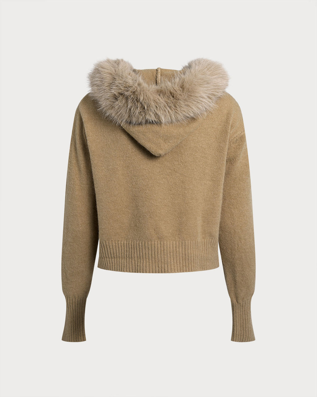 Women's Knitted Polyester Sweater Tops - RIHOAS